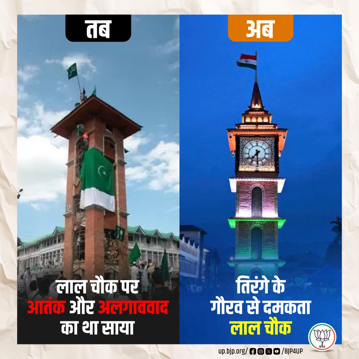 बदलते कश्मीर और तिरंगे के गौरव पर भाजपा नेता संतोष सिकरवार के विचार